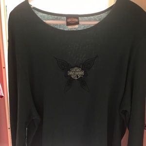 🏍GUC HARLEY DAVIDSON OF ORLANDO TEAL TOP🏍